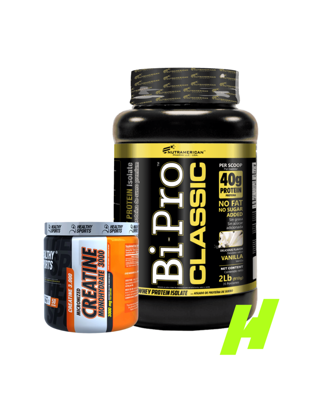 Combo BiPro Classic 2lb + Creatina 50s Healthy Sports