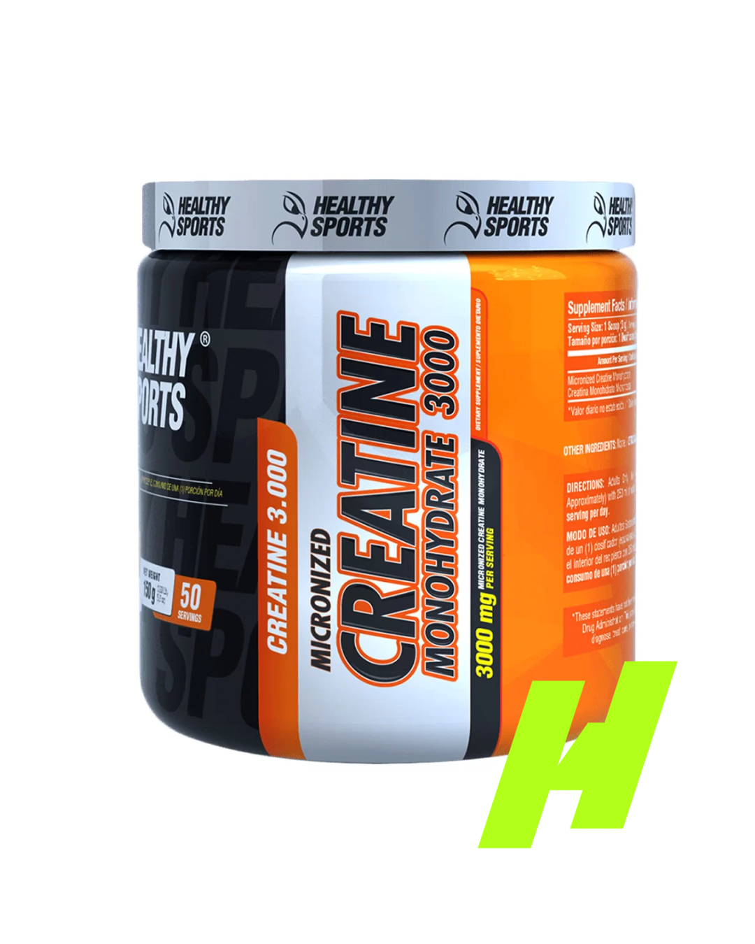Creatina monohidratada Healthy Sports
