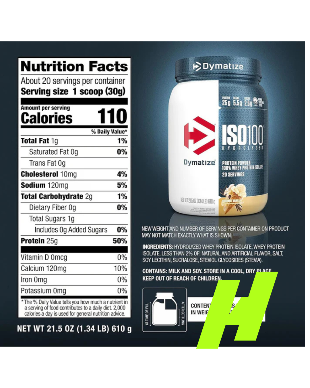 ISO100 -Dymatize