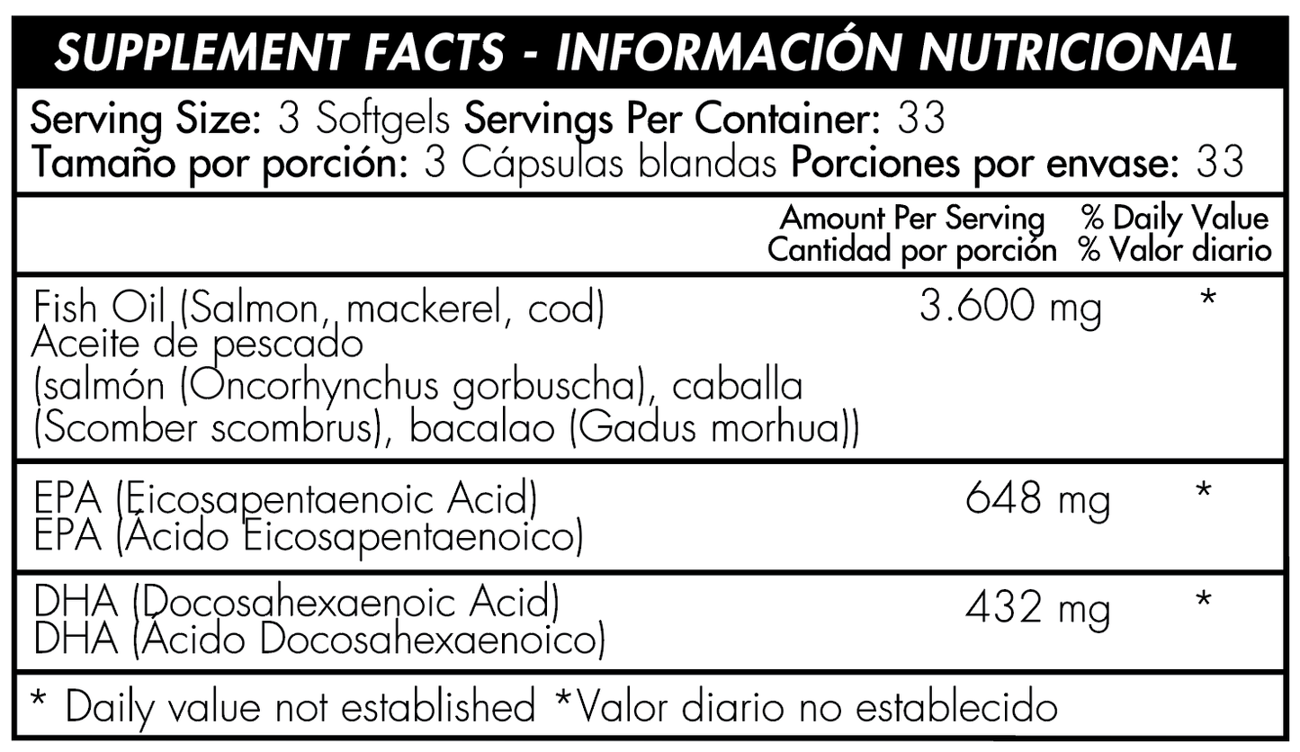 Omega 3 1.200mg - Healthy America