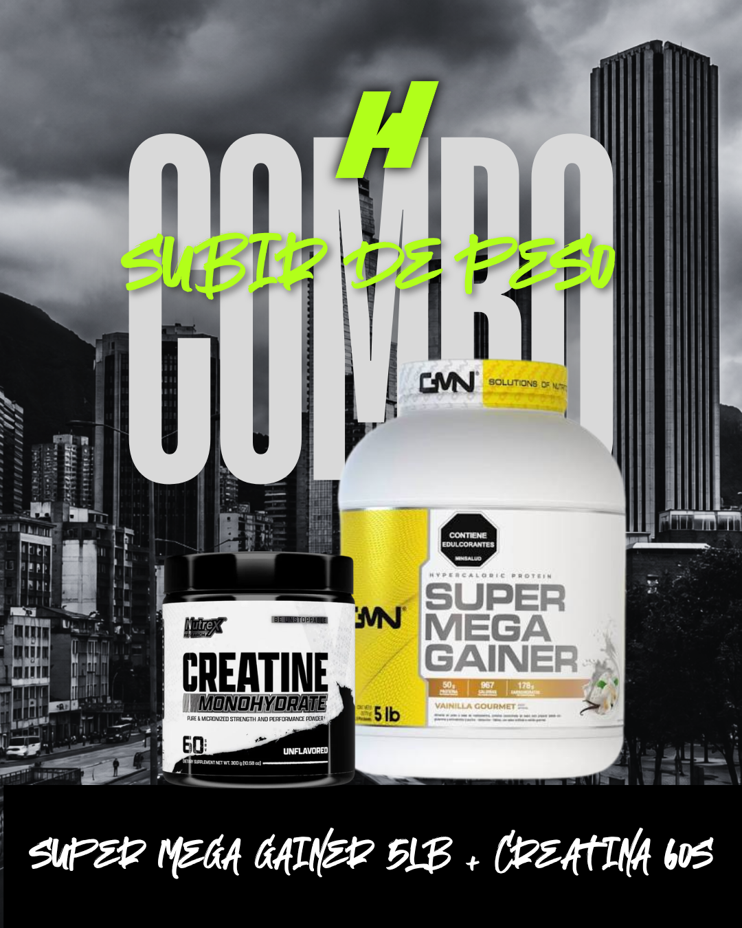 Combo - Subir de peso