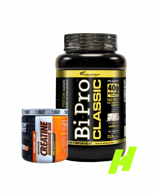 Combo BiPro Classic 2lb + Creatina 50s Healthy Sports