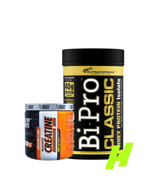Combo BiPro Classic 1lb + Creatina 50s Healthy Sports